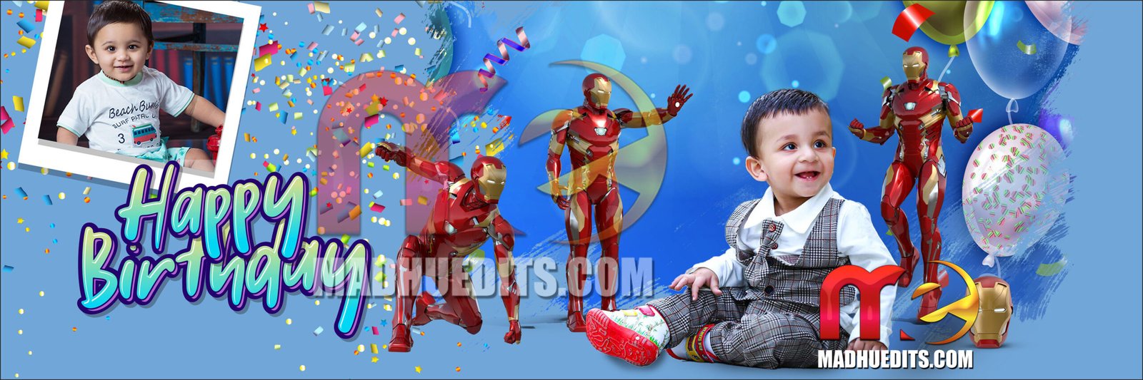 Kids Birthday/Baby Born Album PSD Designs - MadhuEdits