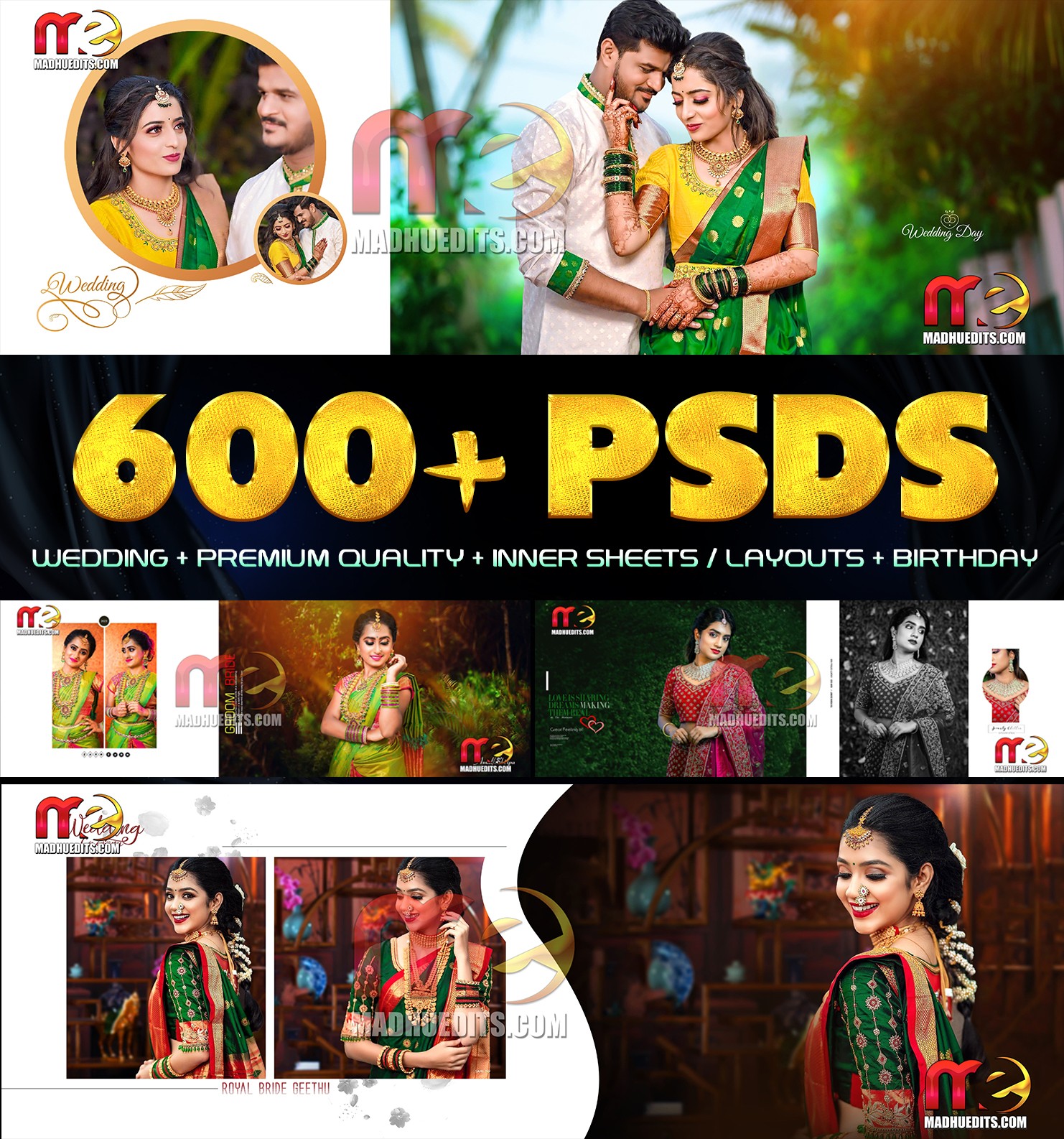 600+ ROYAL QUALITY ALBUM PSD OFFER PACKAGE