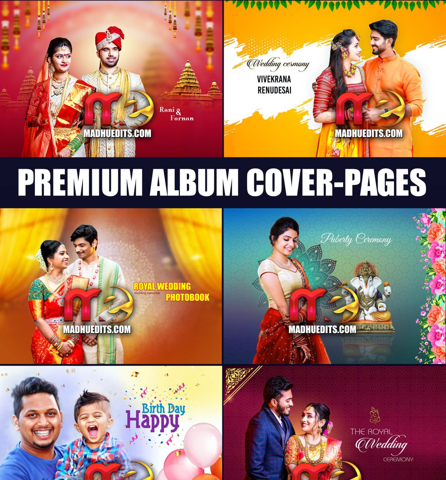 PREMIUM ROYAL – COVER PAGE PSD PACKAGE