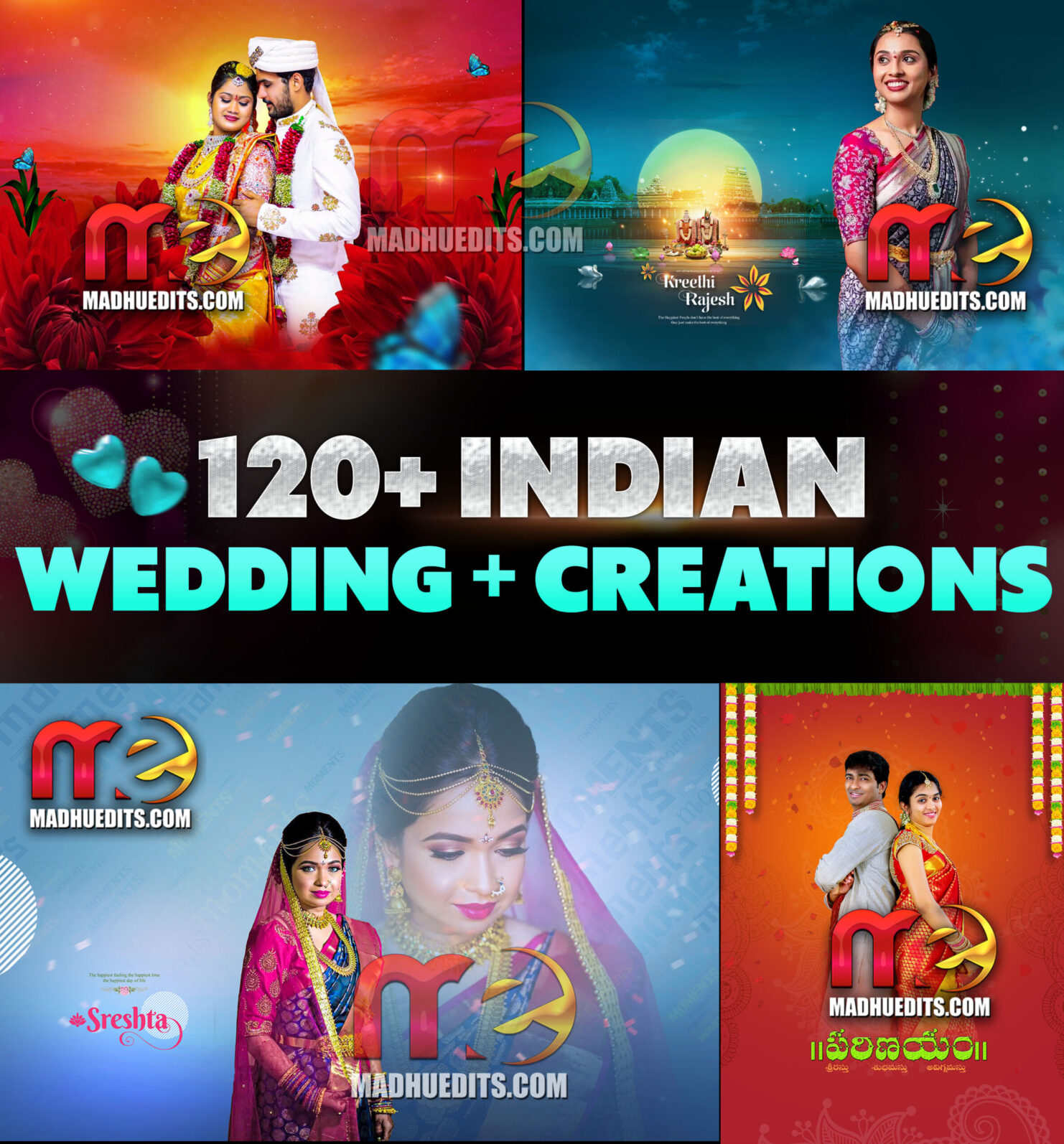 BEST 120+ INDIAN CREATIVE ALBUM 3PACKS
