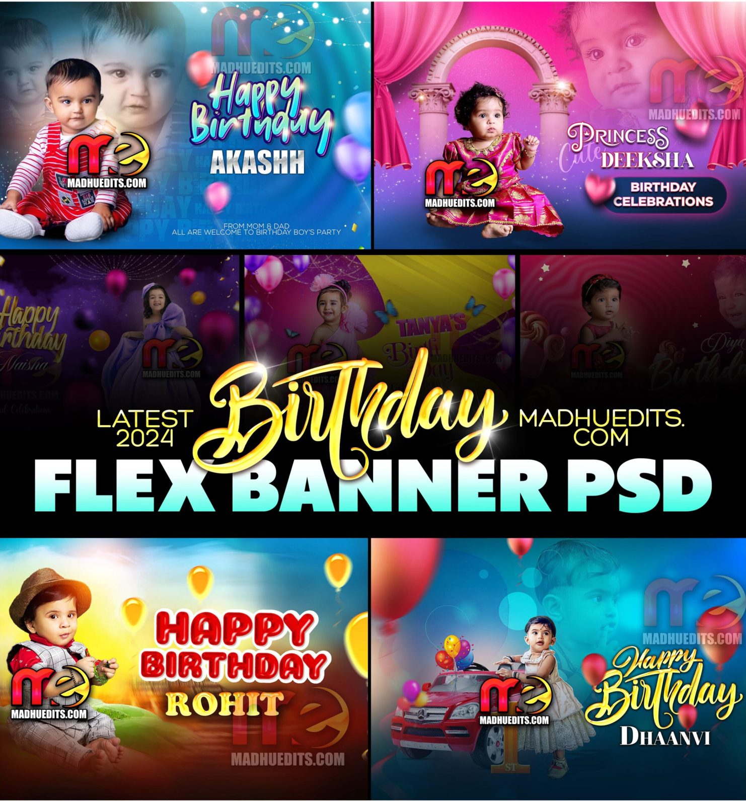 Birthday Flex Banner Designs Download-Indian Birthday Banner Templates