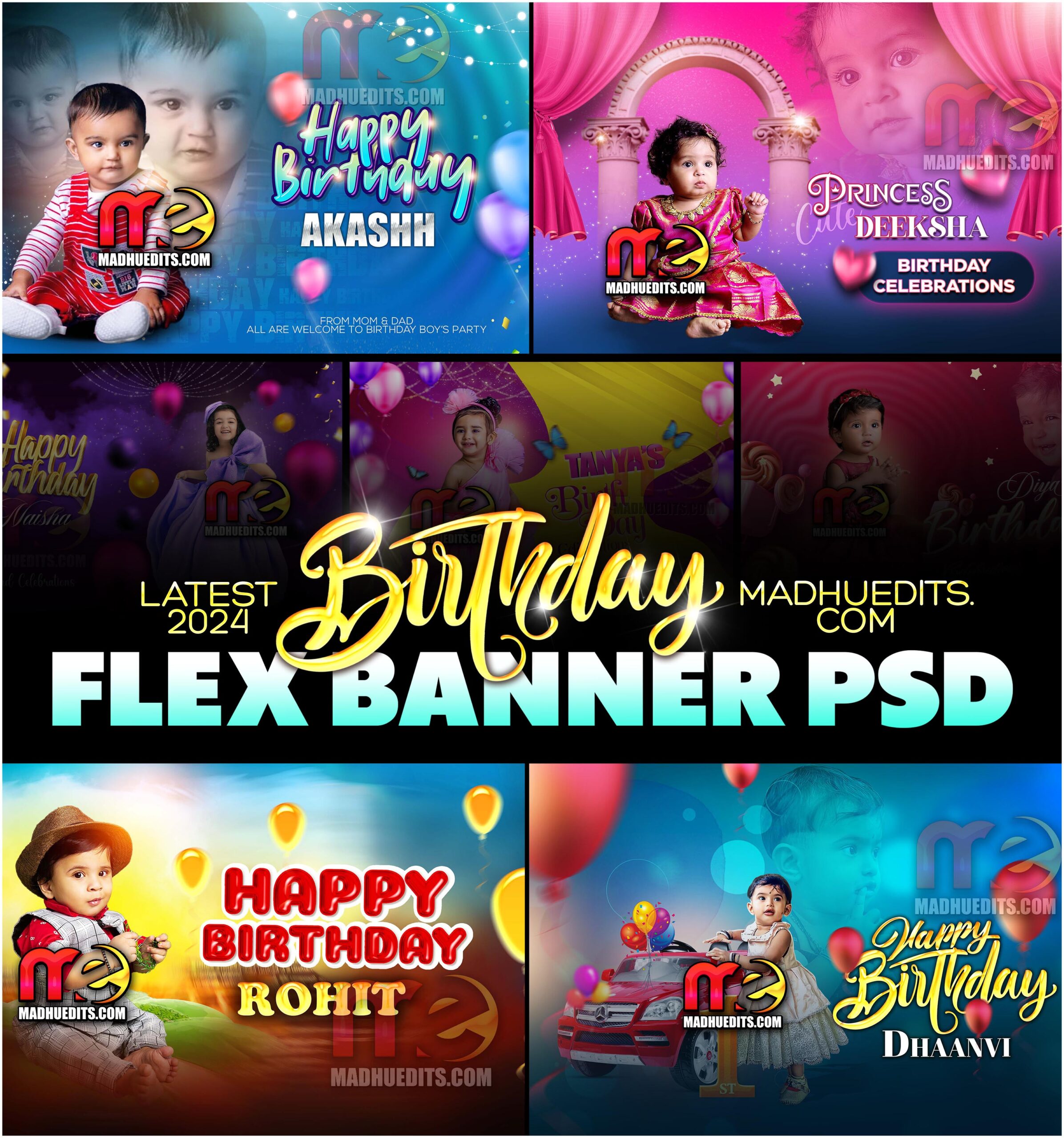 Birthday Flex Banner Designs Download-Indian Birthday Banner Templates