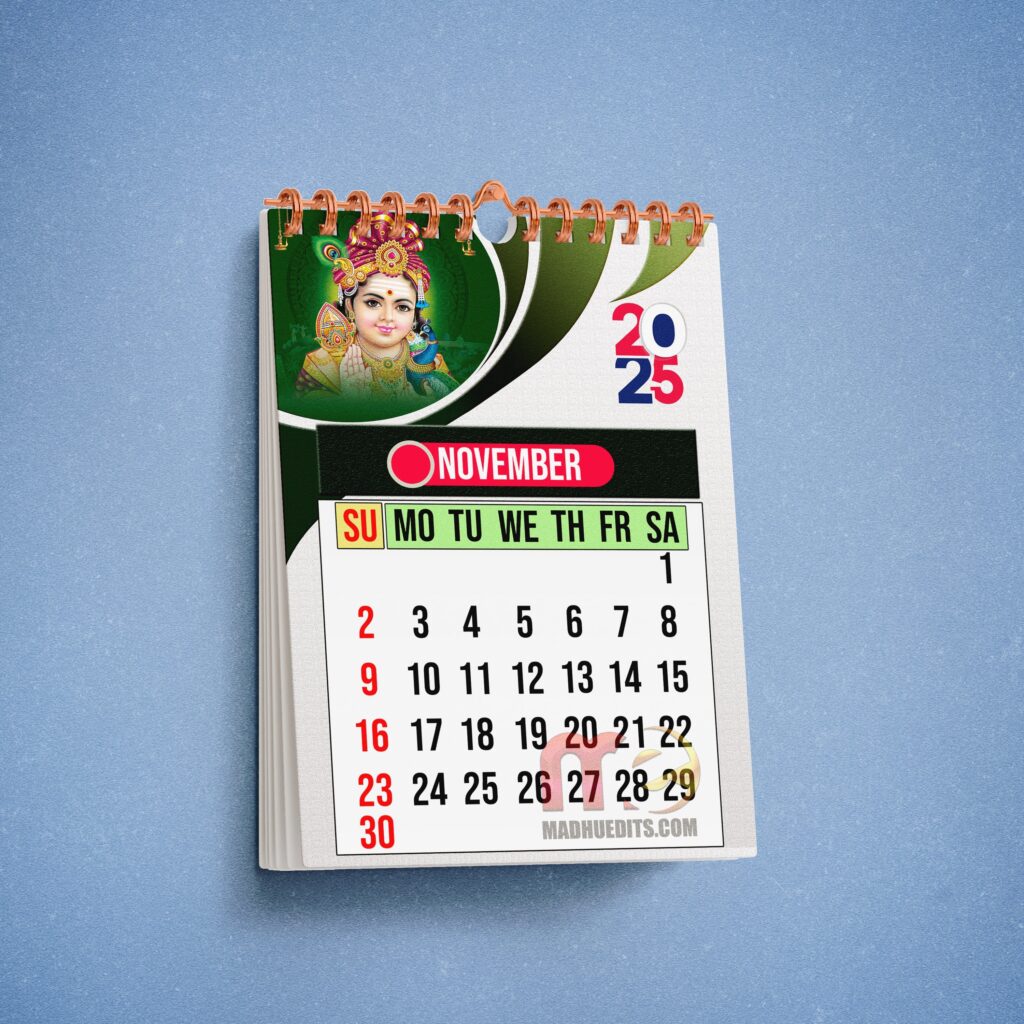 monthly wall calendar psd files free