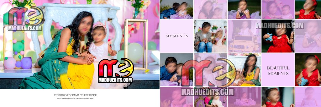 Birthday Album PSD Free Download