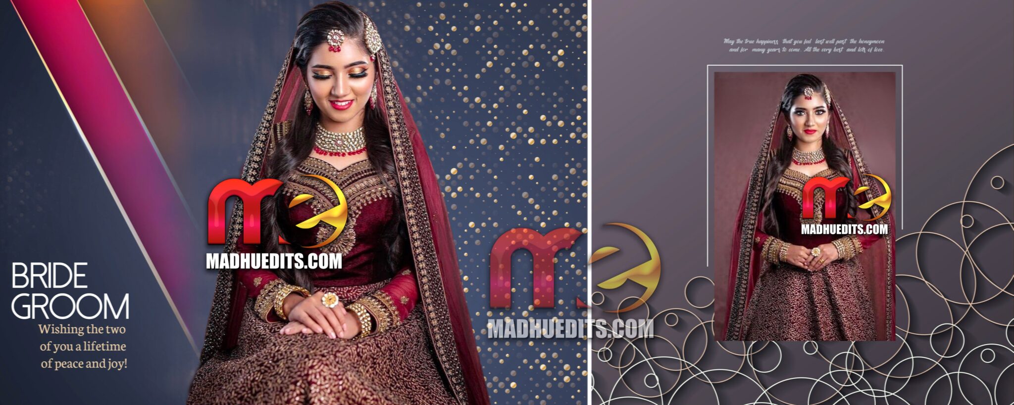 NIKAH MUSLIM WEDDING ALBUM PSD TEMPLATES MadhuEdits