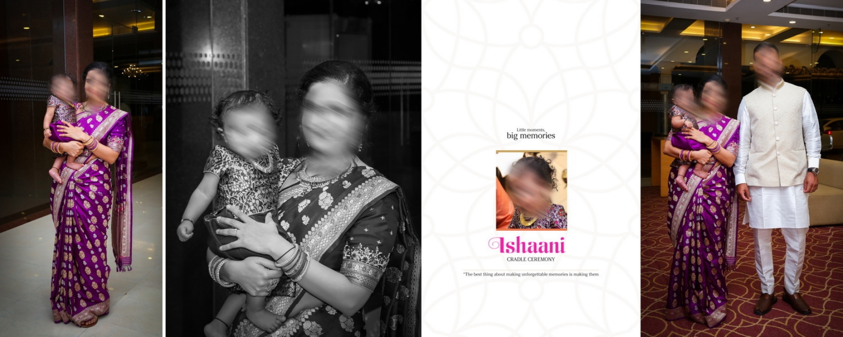 NAMING CEREMONY ALBUM SHEET PSDS MadhuEdits