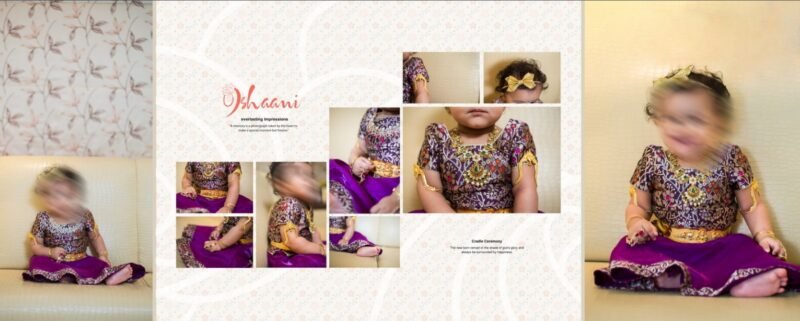 NAMING CEREMONY ALBUM SHEET PSDS - MadhuEdits