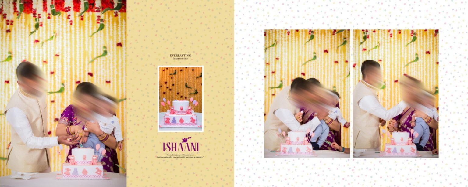 NAMING CEREMONY ALBUM SHEET PSDS MadhuEdits