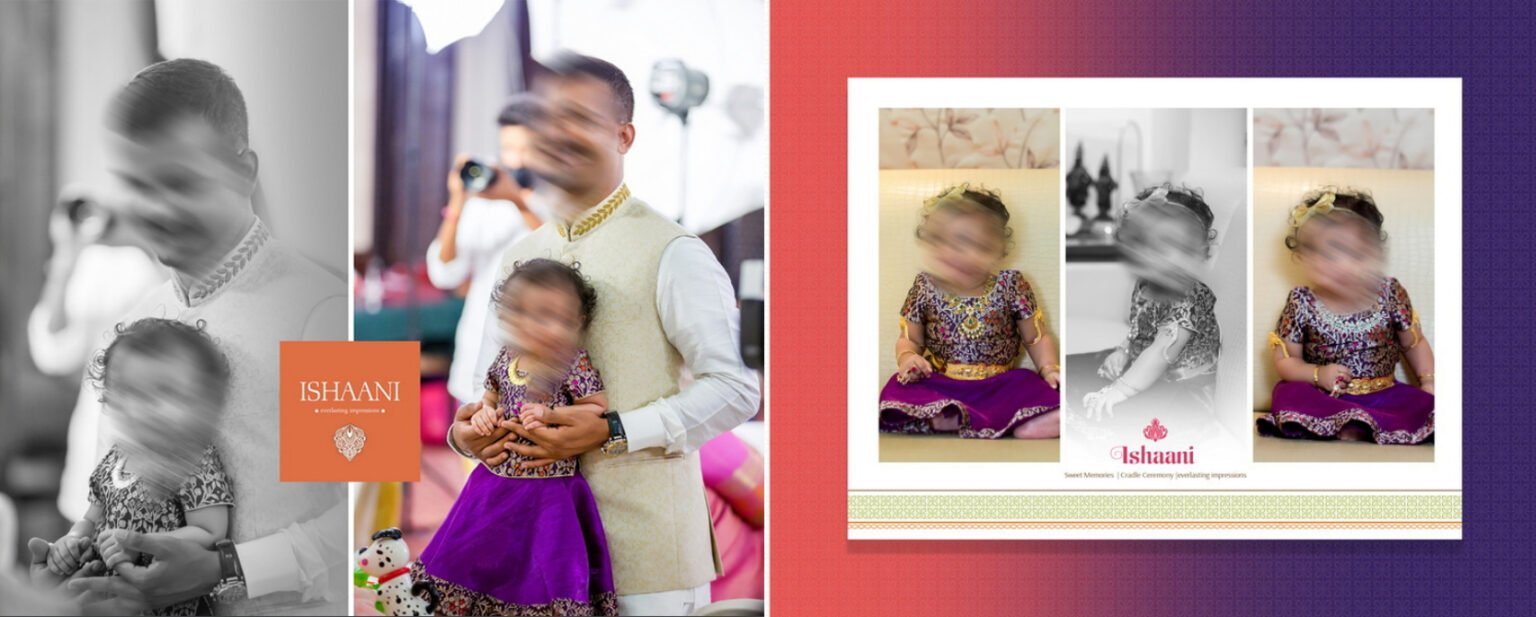 NAMING CEREMONY ALBUM SHEET PSDS - MadhuEdits