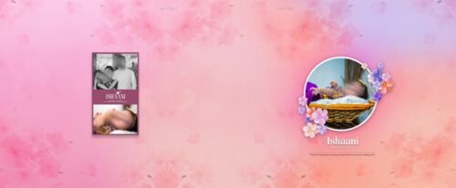 NAMING CEREMONY ALBUM SHEET PSDS - MadhuEdits