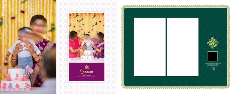 NAMING CEREMONY ALBUM SHEET PSDS - MadhuEdits