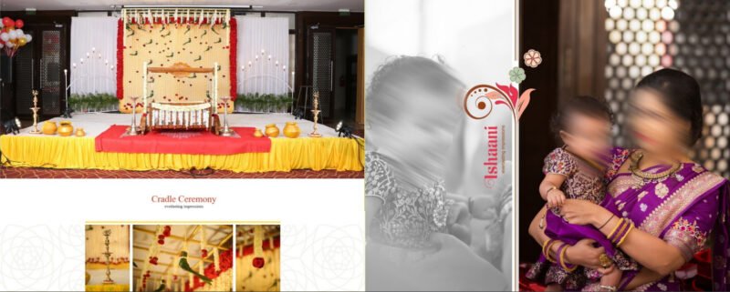 NAMING CEREMONY ALBUM SHEET PSDS - MadhuEdits