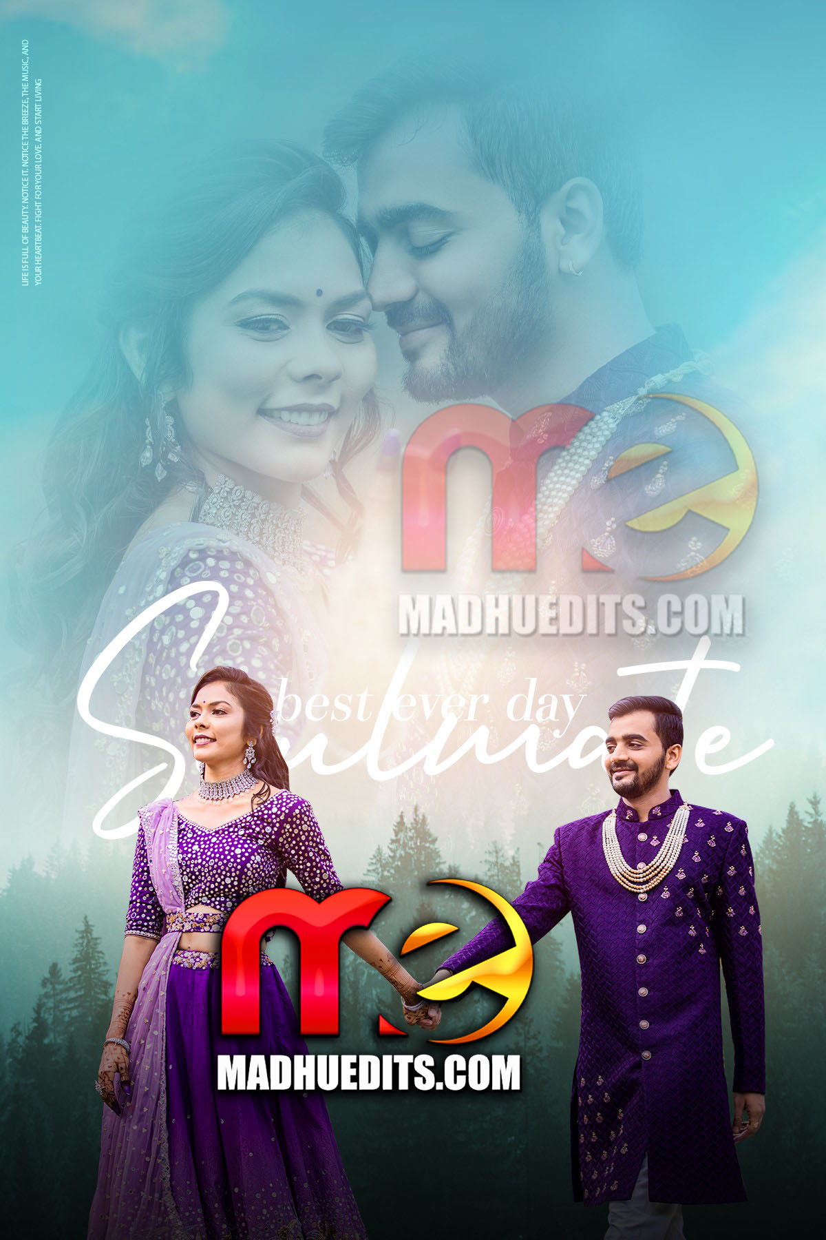 WEDDING POSTER DESIGN PSD-Trending Wedding Album Templates - MadhuEdits