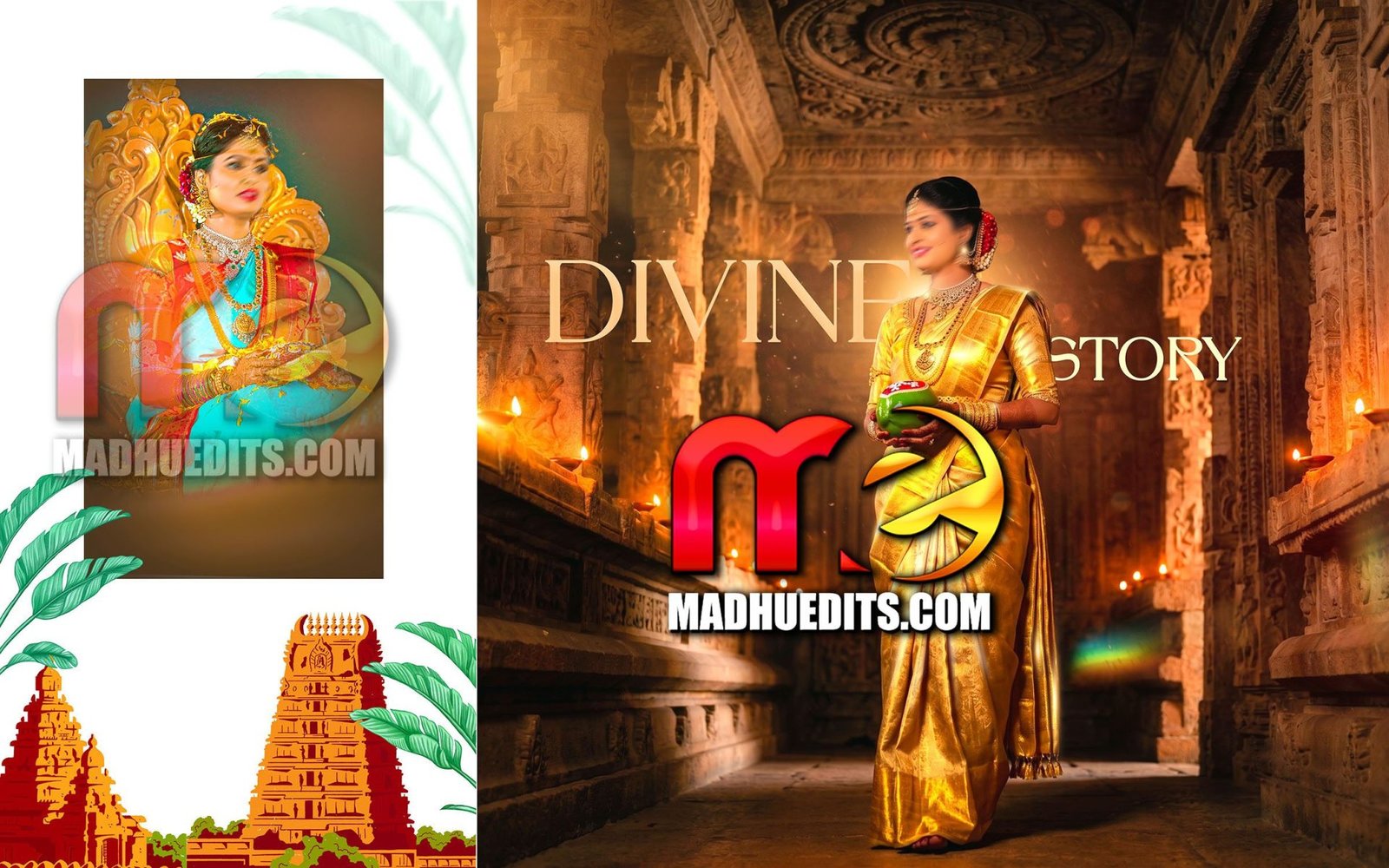 Temple album psd file